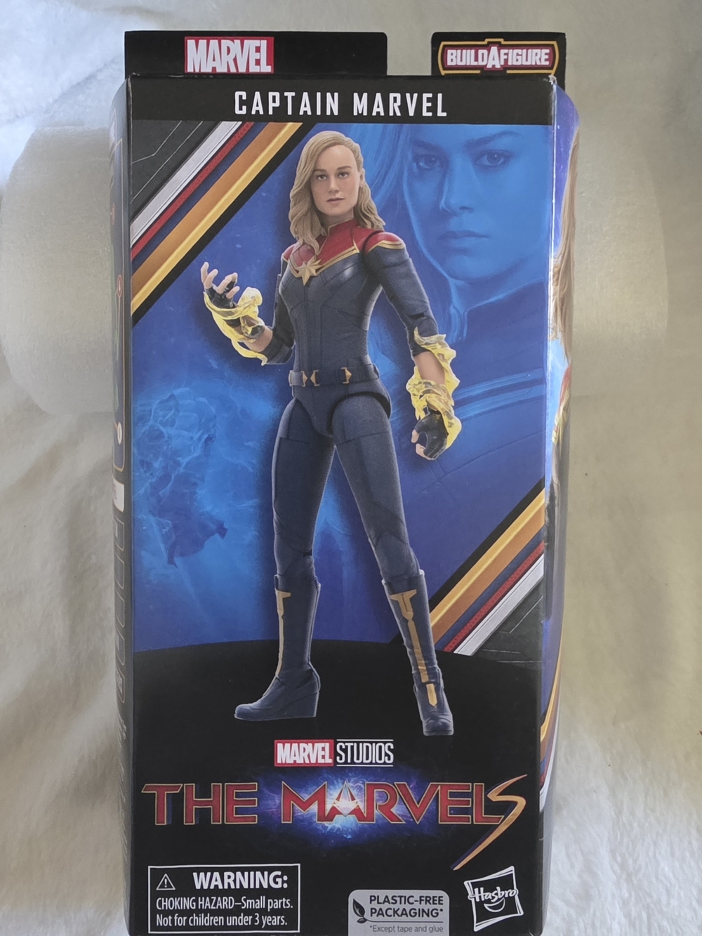 Marvel Legends Captain Marvel The Marvels Action Figure New Sealed Hulk BAF
